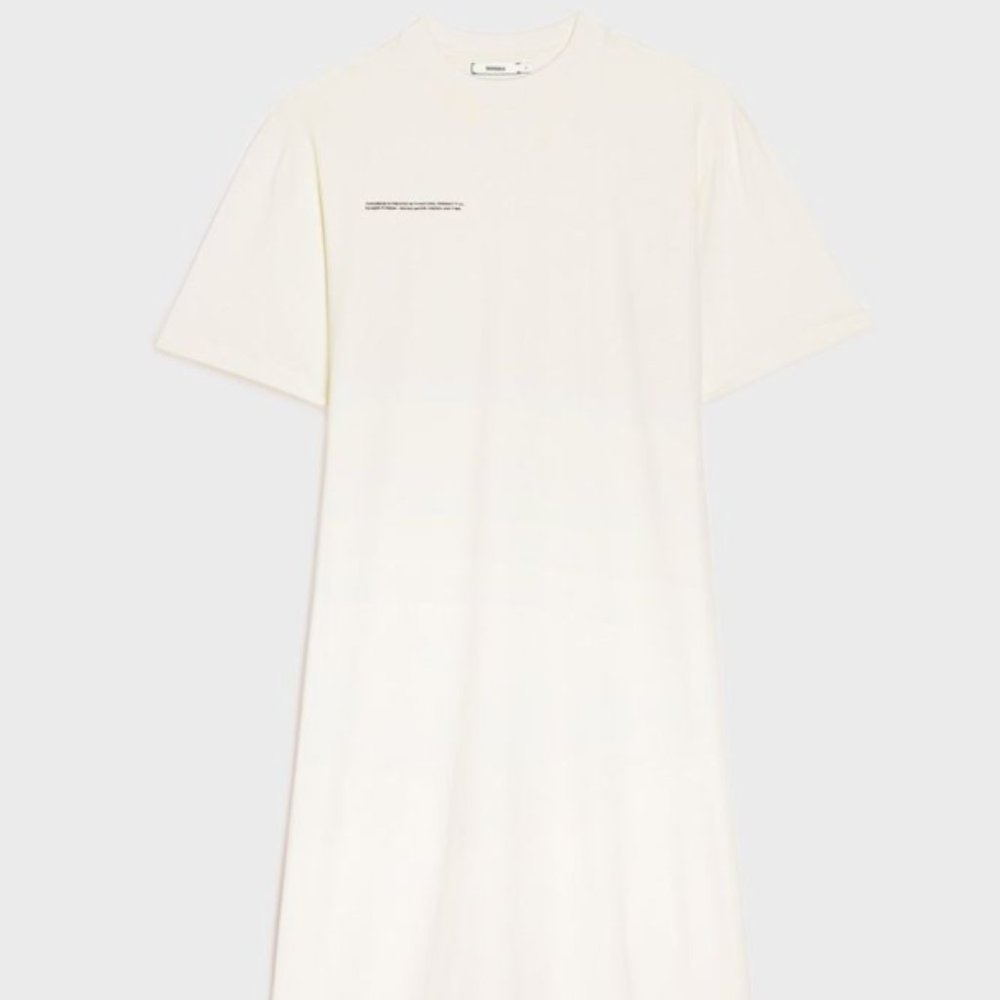 Pangaia Maxi T-shirt Dress Off White organic cotton - with tags!